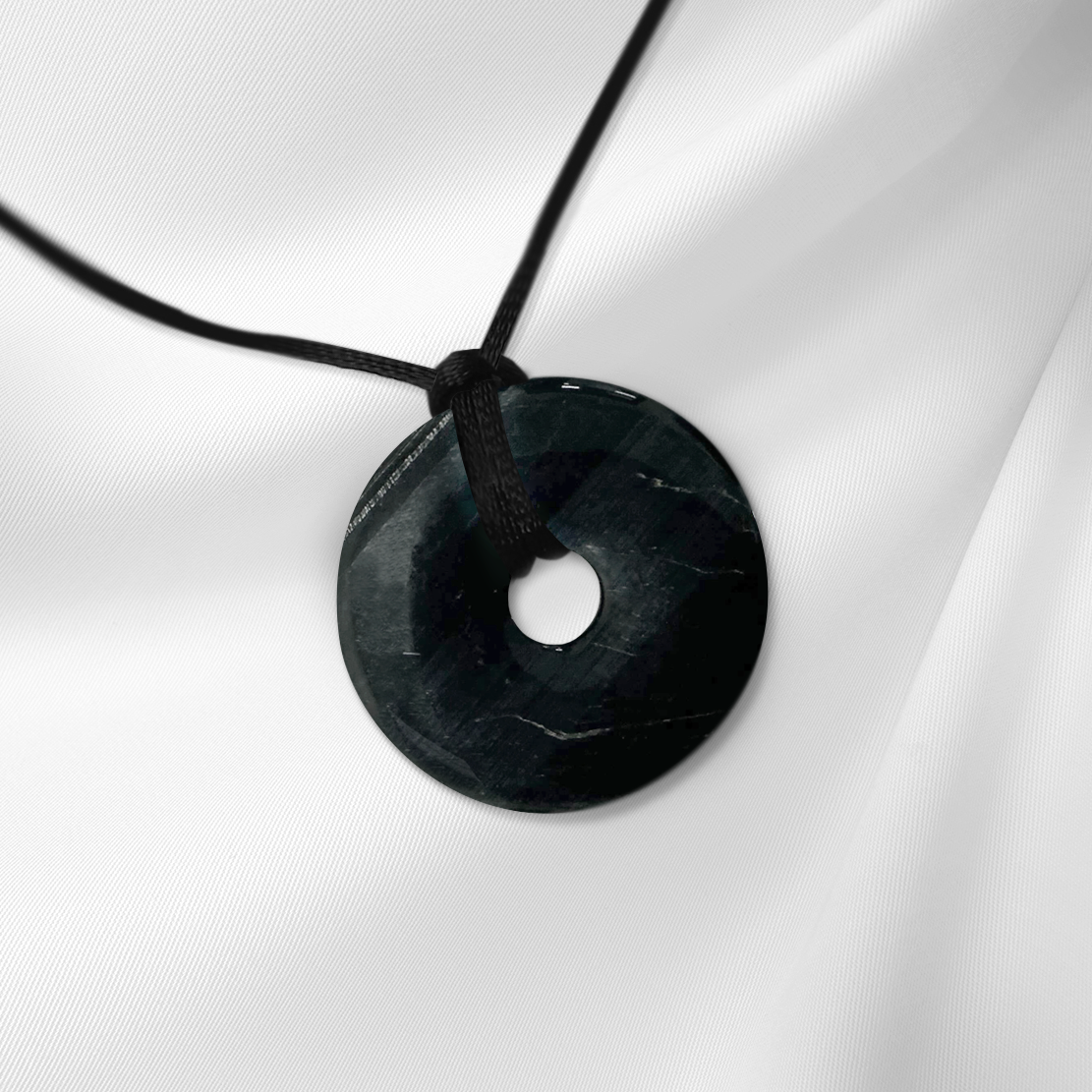 Black Obsidian Quantum Medallion-3