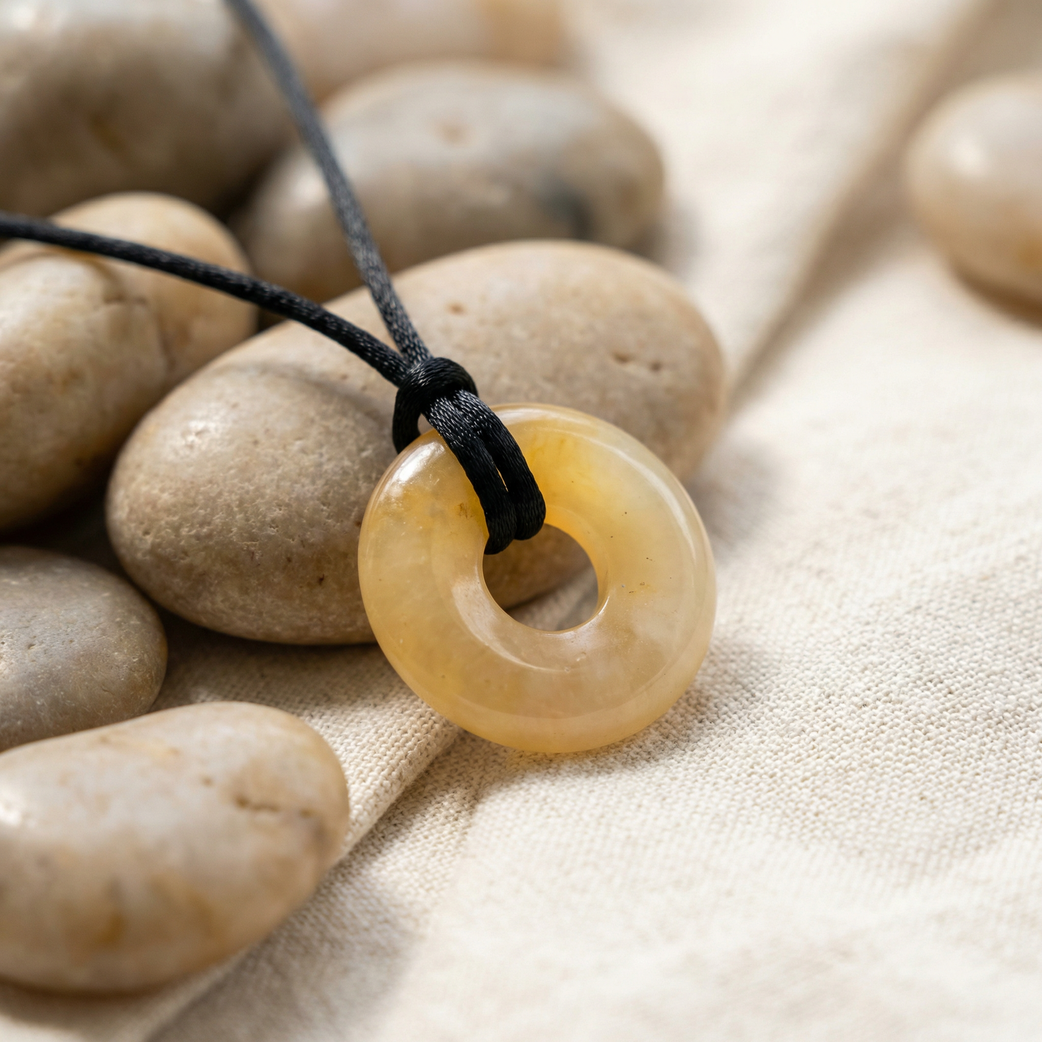 PRE-ORDER: Yellow Jade Quantum Mini Pet Medallion