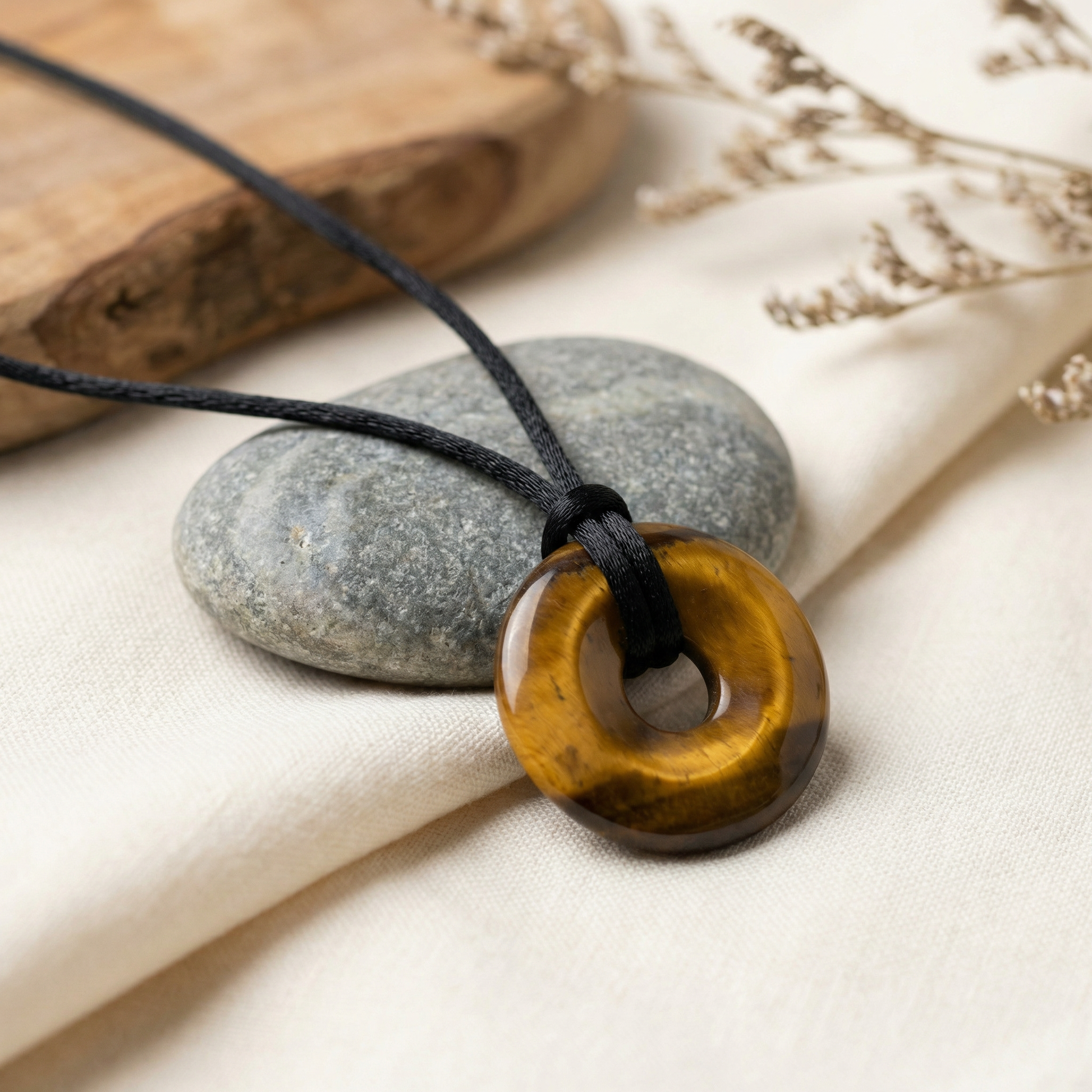 Tiger Eye Quantum Mini Pet Medallion-1