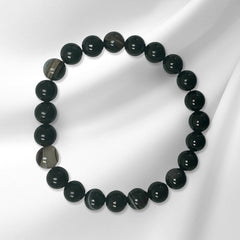 Black Banded Agate Quantum Bracelet-3