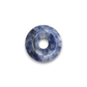 Blue Spot Quantum Jasper Mini Medallion