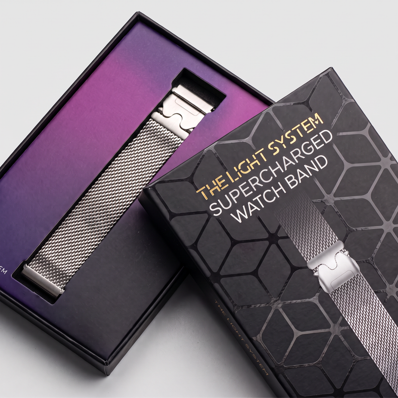 Silver SUPERCHARGED Watch Band-6