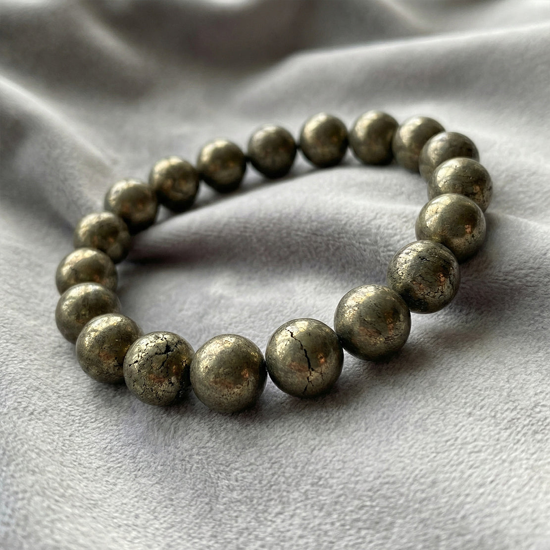 Pyrite Quantum Bracelet