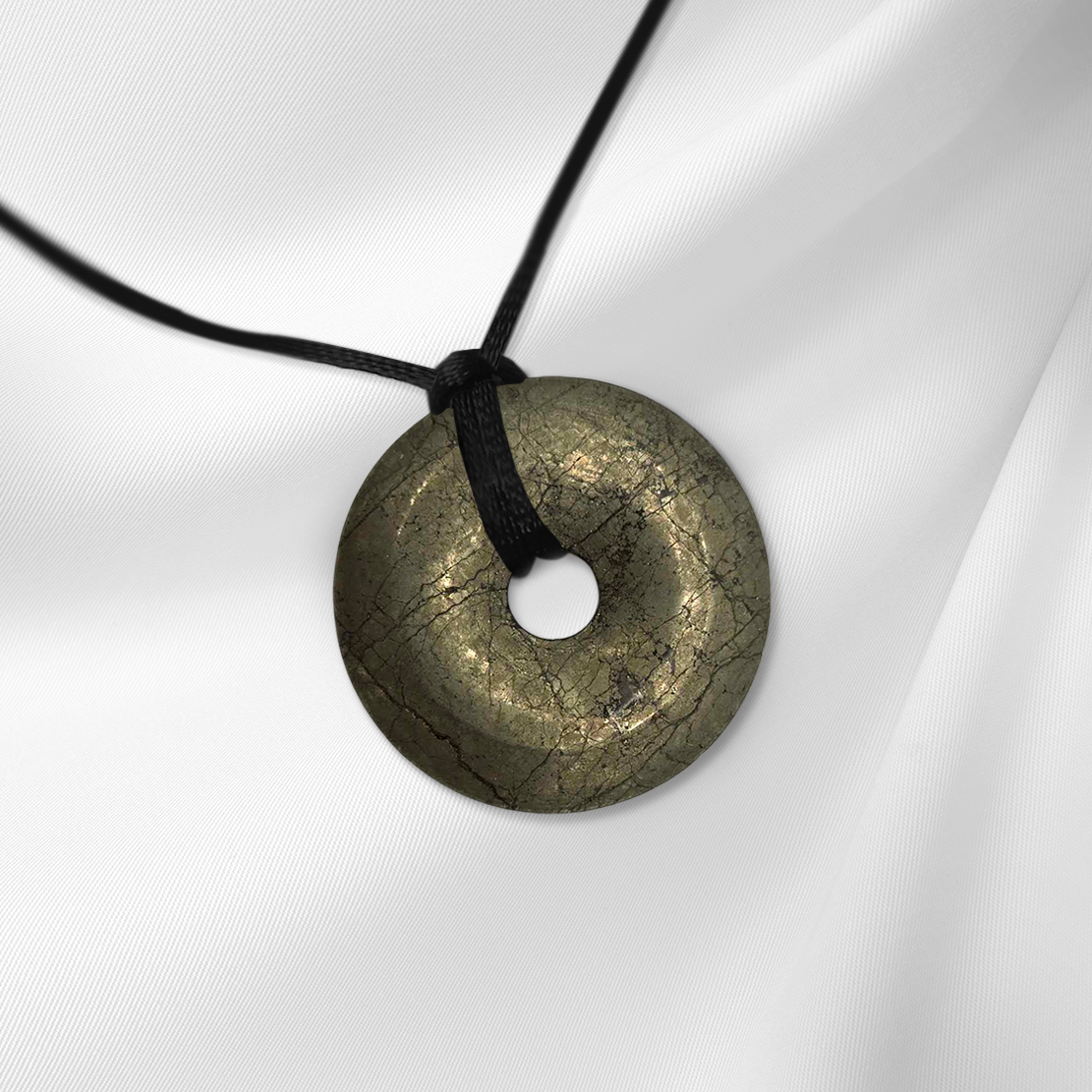 Pyrite Quantum Medallion