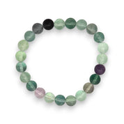 Rainbow Fluorite Quantum Bracelet