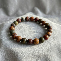 Red Picasso Jasper Quantum Bracelet-1