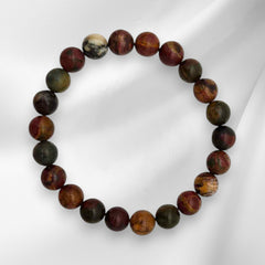 Red Picasso Jasper Quantum Bracelet-3