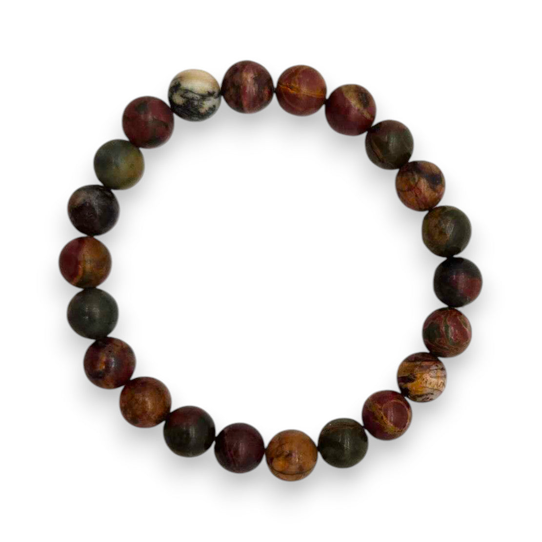 Red Picasso Jasper Quantum Bracelet-2
