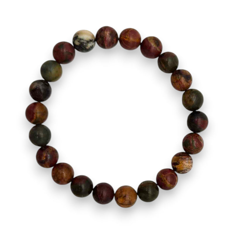 Red Picasso Jasper Quantum Bracelet-2