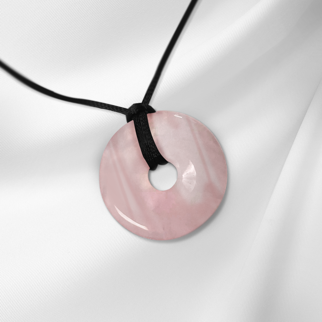 Rose Quartz Quantum Medallion