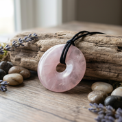 Rose Quartz Quantum Medallion