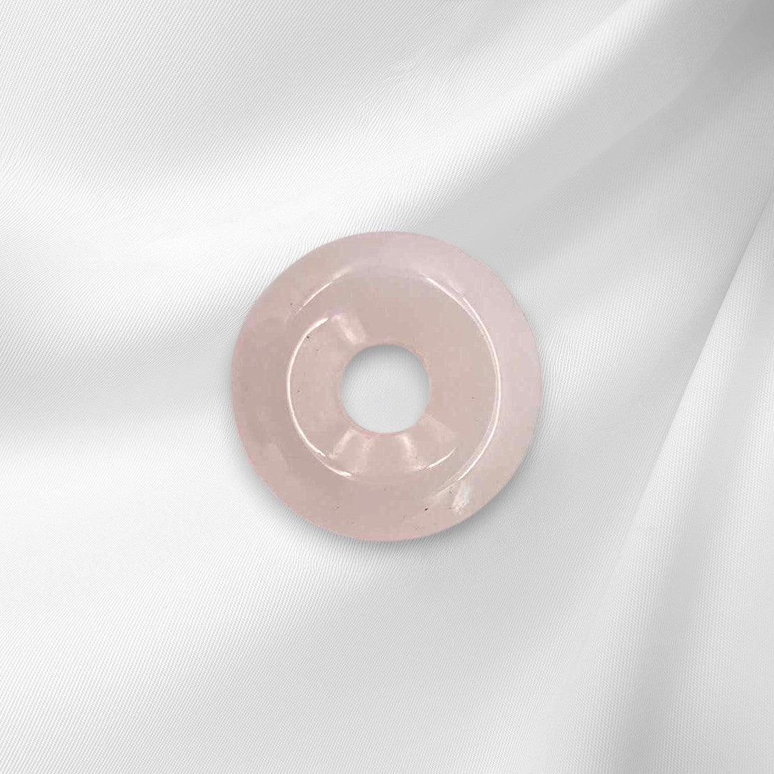 Rose Quartz Quantum Mini Medallion