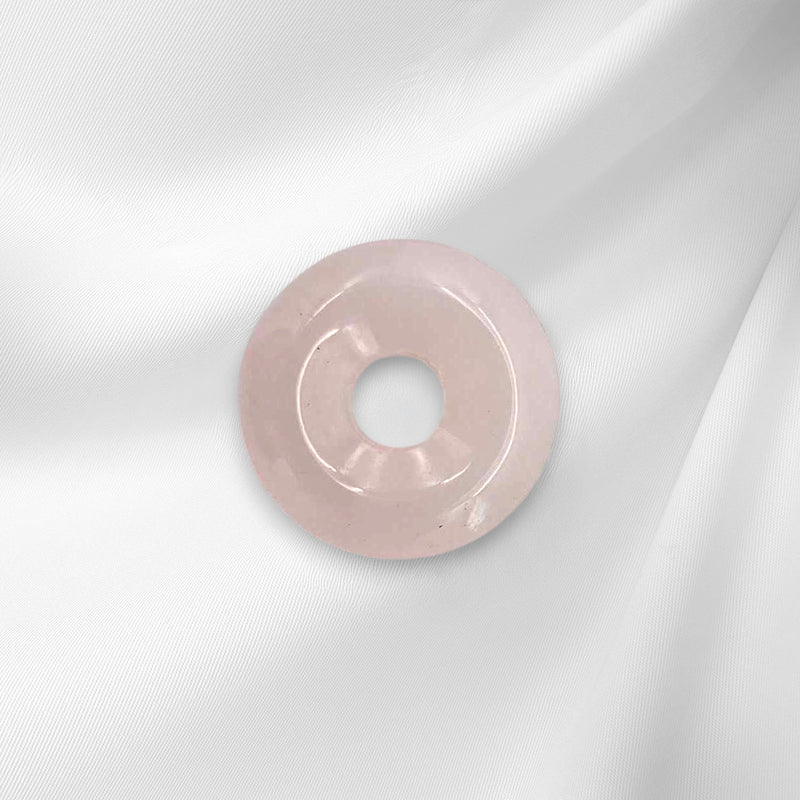 Rose Quartz Quantum Mini Pet Medallion-2