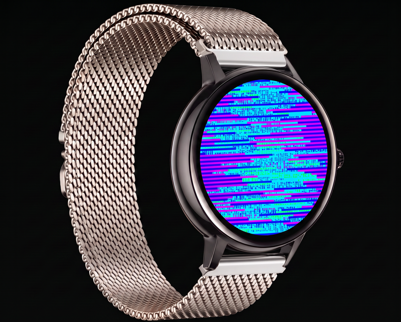Silver SUPERCHARGED Watch Band-3