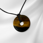 Tiger Eye Quantum Medallion