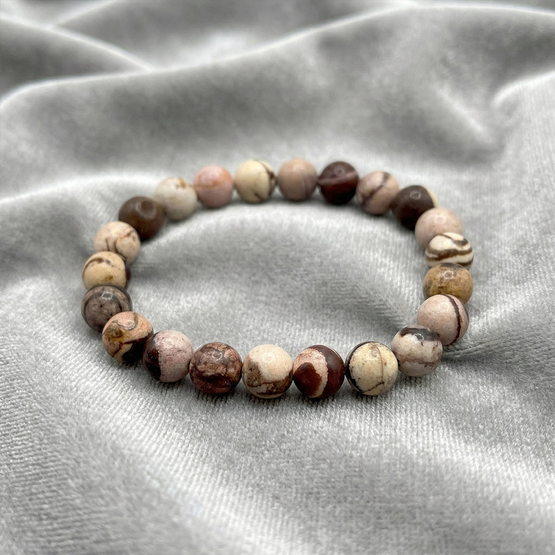 Zebra Jasper Quantum Bracelet