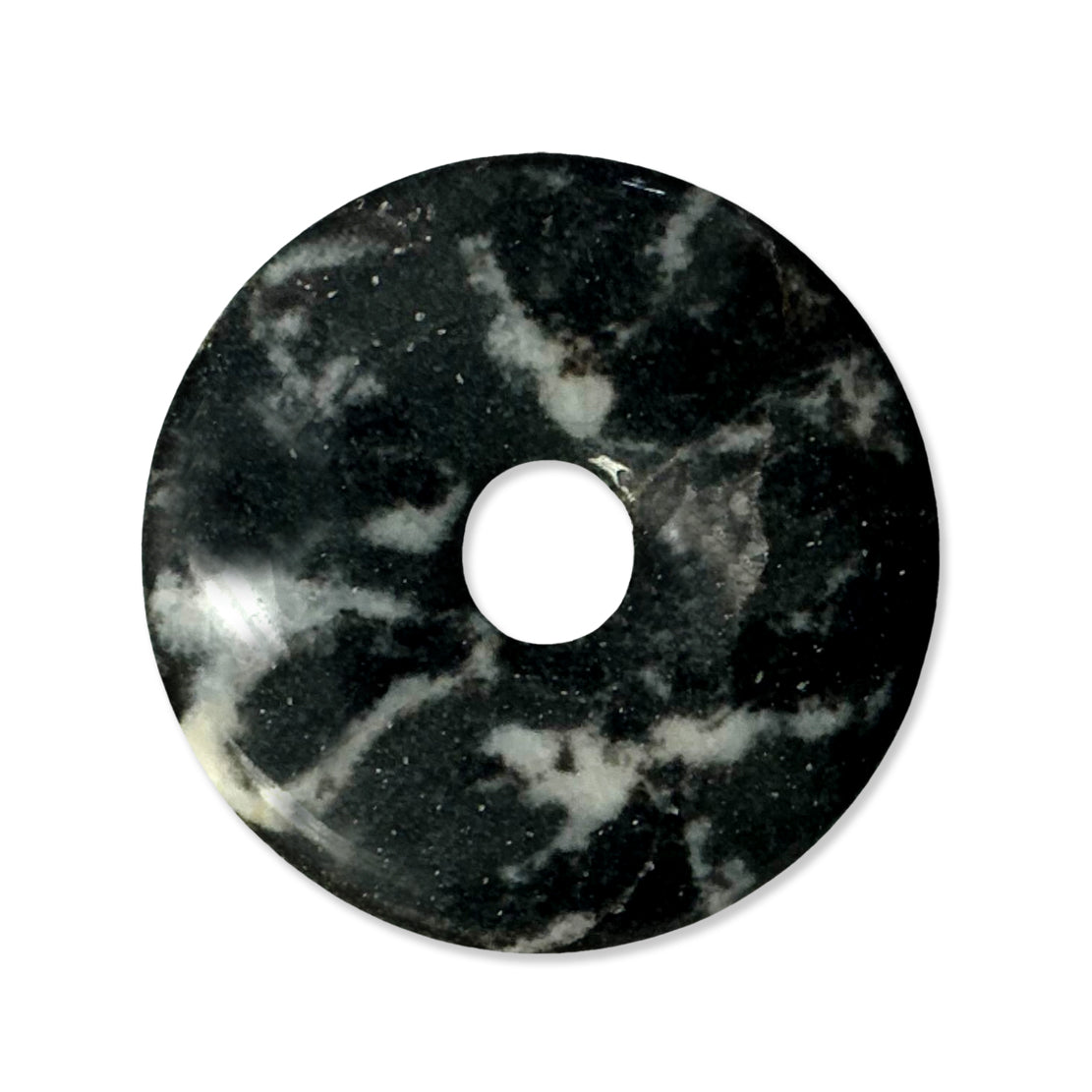 Zebra Jasper Quantum Medallion
